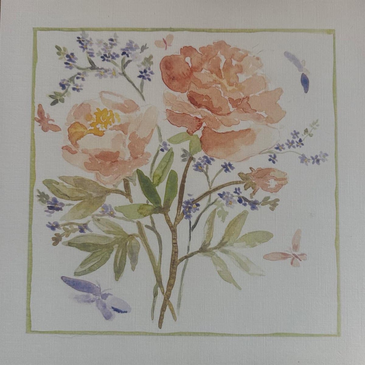 Watercolor artwork five